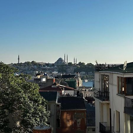 2Br, 2Ba 3Rd Floor Of Historical Building, Galata Apartman Isztambul Kültér fotó